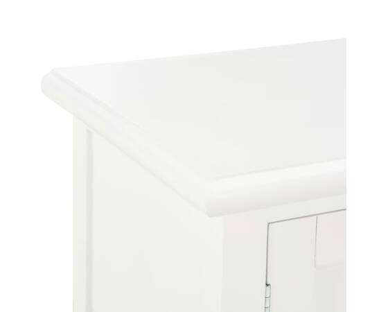 Comodă tv, alb, 120 x 30 x 40 cm, lemn, 6 image