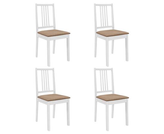 Set mobilier de bucătărie, 5 piese, alb, mdf, 7 image