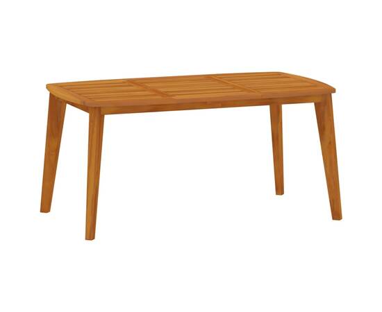 Set mobilier de grădină, 5 piese, lemn masiv de acacia, 4 image