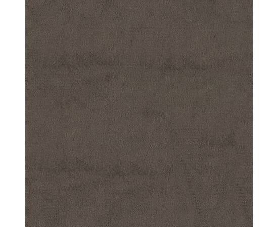 Taburet, gri închis, 60x60x39 cm, microfibră, 5 image