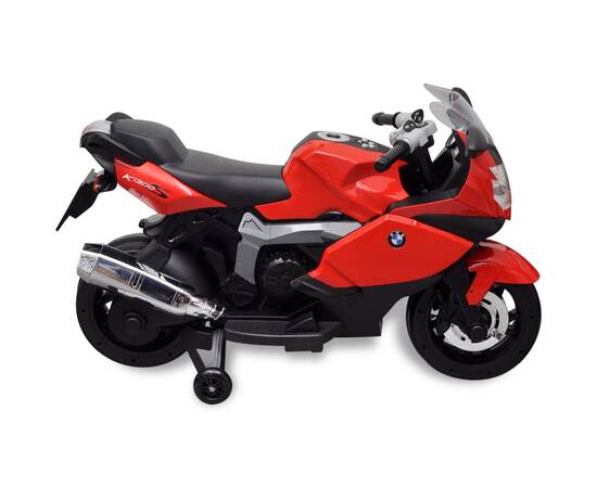 Motocicletă electrică pentru copii bmw 283, 6v, roșu, 5 image