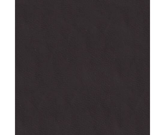 Taburet, gri închis, 60x60x39 cm, textil și piele ecologică, 6 image