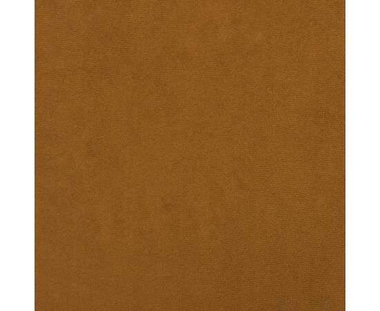 Taburet, maro, 78x56x32 cm, catifea, 5 image