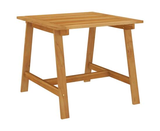Set mobilier de masă pentru grădină, 5 piese, lemn masiv acacia, 9 image