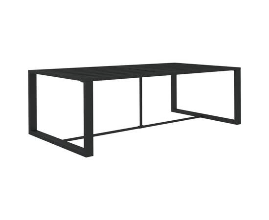 Set mobilier de grădină cu perne, 5 piese, antracit, aluminiu, 4 image