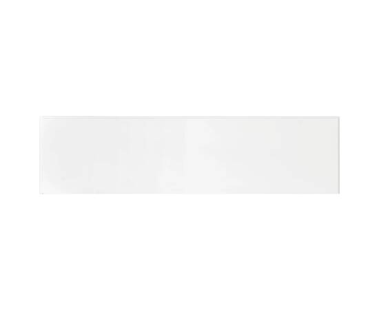 Masă consolă, alb, 120 x 30 x 76 cm, mdf, 8 image