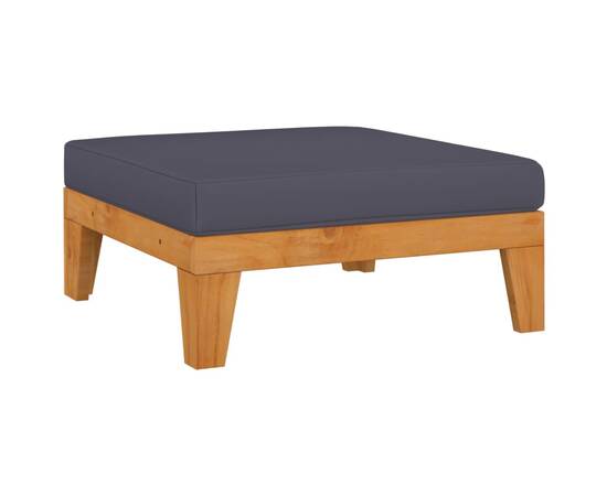 Set mobilier de grădină cu perne, 5 piese, lemn masiv de acacia, 8 image