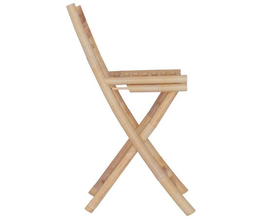 Set mobilier de bar, 3 piese, bambus, 8 image