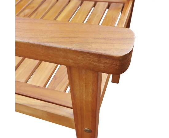 Set mobilier de exterior, 5 piese, lemn masiv de acacia, 6 image