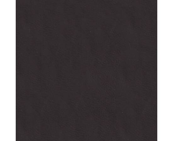 Taburet, gri deschis, 60x60x39 cm, textil și piele ecologică, 6 image
