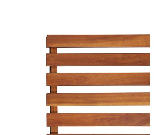 Scaun de exterior pentru terasă, lemn masiv de acacia, 4 image