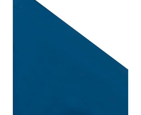 Pat șezlong de exterior cu baldachin, albastru, 5 image