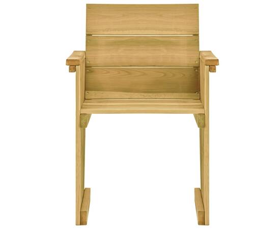 Set mobilier de exterior cu perne, 7 piese, lemn de pin tratat, 6 image