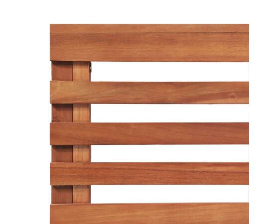 Set mobilier bistro, 2 piese, lemn masiv de acacia, 6 image