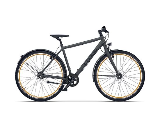 Bicicleta CROSS C-Trax IGH 28" gri/negru 52 cm