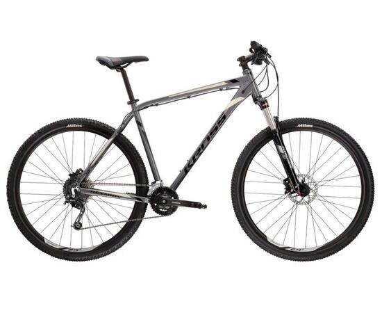 Bicicleta KROSS Hexagon 8.0 29" grafit/argintiu/negru L