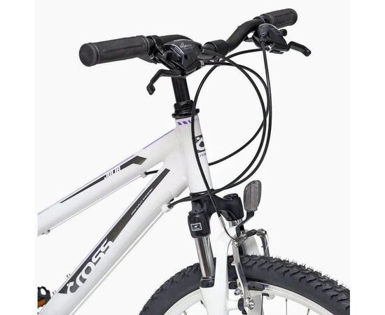 Bicicleta CROSS Julia 26" alb/mov 40 cm, Marime cadru: 40 cm, 2 image