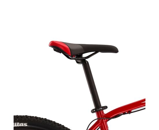 Bicicleta KROSS Hexagon 5.0 27.5" rosu/gri/negru S, Dimensiune roata: 27.5 inch, Marime cadru: S, Culoare: rosu/gri/negru, 5 image