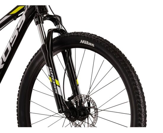 Bicicleta KROSS Hexagon 5.0 29" negru/gri/galben L, Dimensiune roata: 29 inch, Marime cadru: L, Culoare: negru/gri/galben, 4 image