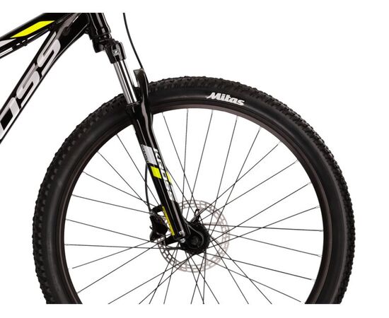 Bicicleta KROSS Hexagon 5.0 29" negru/gri/galben L, Dimensiune roata: 29 inch, Marime cadru: L, Culoare: negru/gri/galben, 7 image