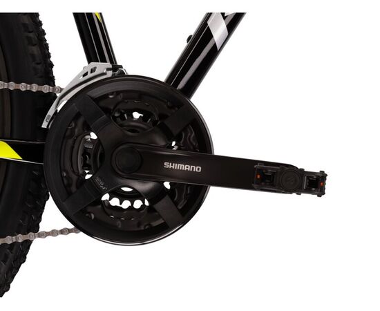Bicicleta KROSS Hexagon 5.0 29" negru/gri/galben L, Dimensiune roata: 29 inch, Marime cadru: L, Culoare: negru/gri/galben, 6 image