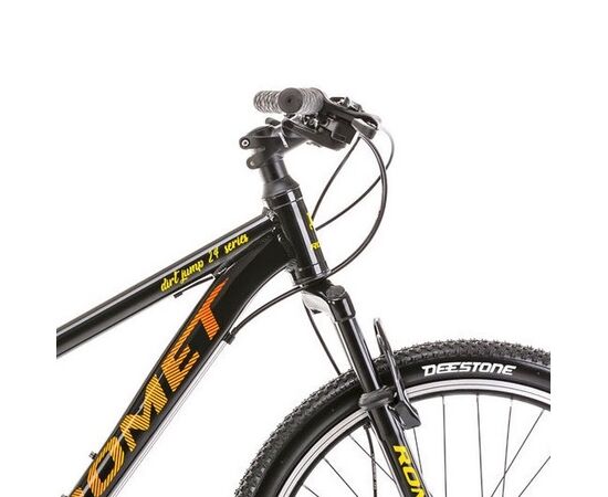 Bicicleta ROMET Rambler Dirt 24" negru/portocaliu, 2 image