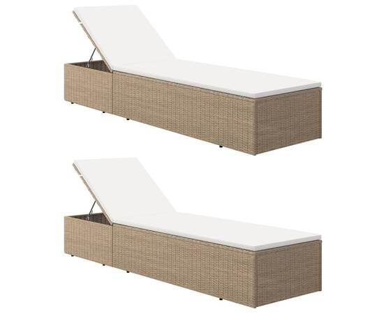 Set mobilier pentru grădină, 9 piese, maro, poliratan, 8 image