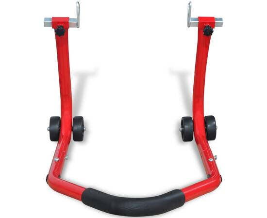 Suport posterior pentru motocicletă, roșu, 2 image