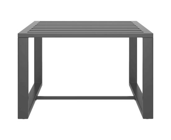 Set mobilier de grădină cu perne, 5 piese, antracit, aluminiu, 8 image