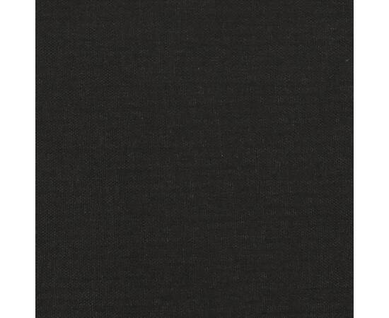 Taburet, negru, 70x55x41 cm, material textil, 6 image