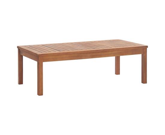 Set mobilier de grădină cu perne, 4 piese, lemn masiv de acacia, 3 image