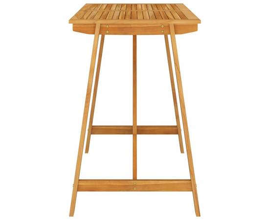 Set mobilier de bar de grădină cu perne , 5 piese , gri, 4 image