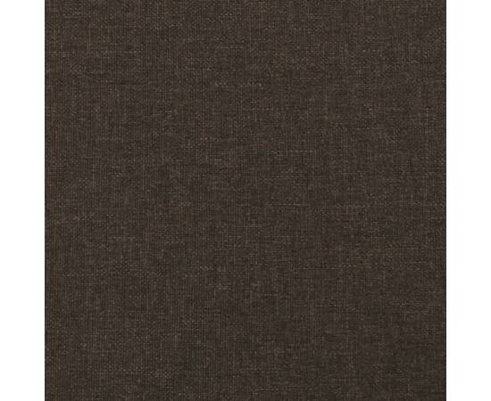 Taburet, maro închis,78x56x32 cm, material textil, 5 image