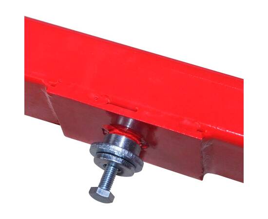 Adaptor grindă transversal, 2 tone, roșu, 2 image