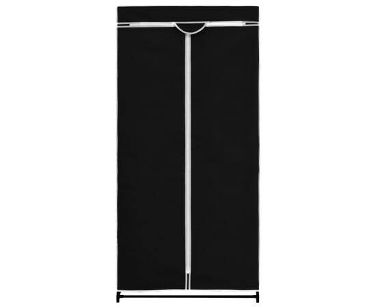 Șifonier, negru, 75 x 50 x 160 cm, 6 image