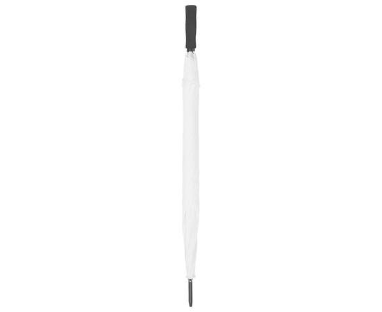Umbrelă, alb, 130 cm, 3 image