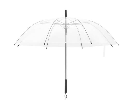 Umbrelă, transparent, 107 cm, 2 image