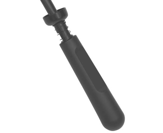 Umbrelă, negru, 130 cm, 4 image