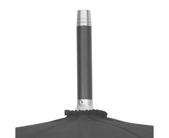 Umbrelă automată, negru, 105 cm, 4 image