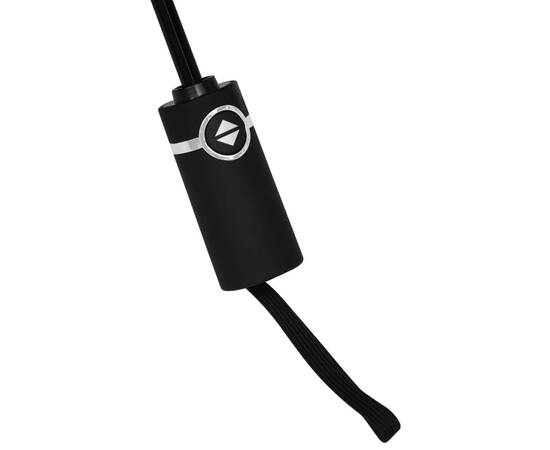 Umbrelă pliabilă automată, negru, 104 cm, 4 image