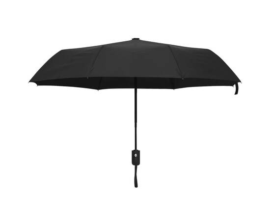 Umbrelă pliabilă automată, negru, 95 cm, 2 image