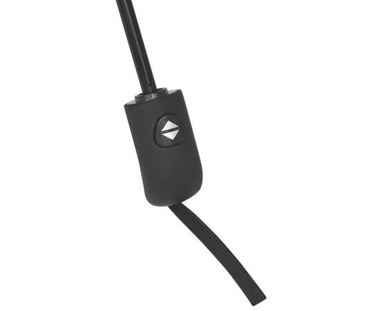 Umbrelă pliabilă automată, negru, 95 cm, 4 image
