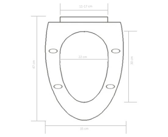 Capac wc cu închidere silențioasă, eliberare rapidă, alb, 9 image
