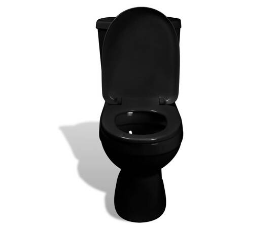 Vas wc cu rezervor, negru, 4 image