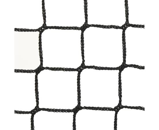 Plasă de antrenament sport baseball, negru, 174x76x158,5 cm, 6 image