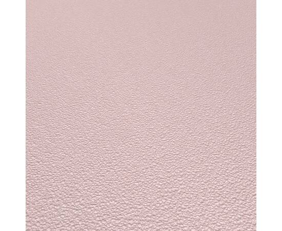 Role de tapet nețesut, 4 buc., roz strălucitor simplu, 0,53x10m, 4 image
