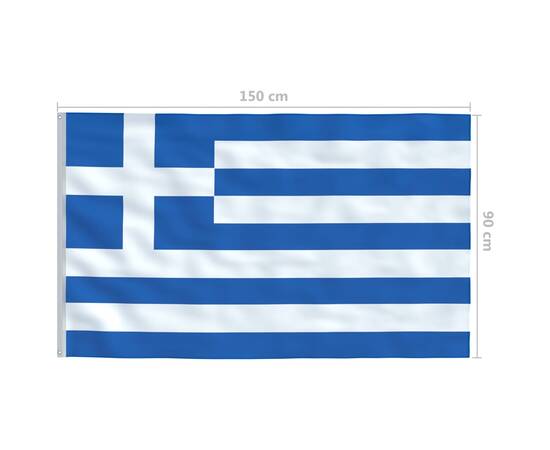 Steag grecia, 90 x 150 cm, 5 image
