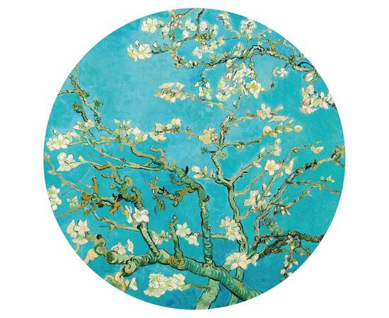 Wallart tapet în formă de cerc „almond blossom”, 190 cm, 2 image