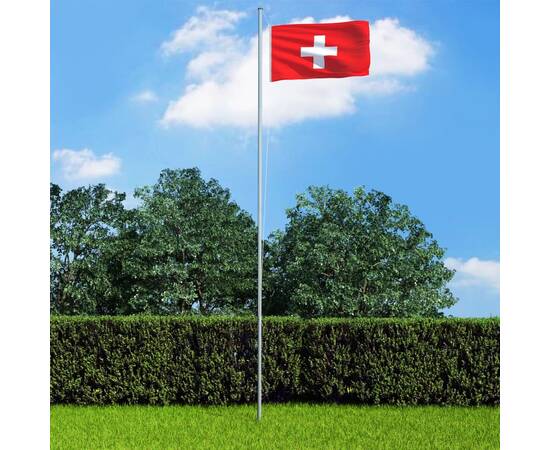 Steag elveția, 90 x 150 cm