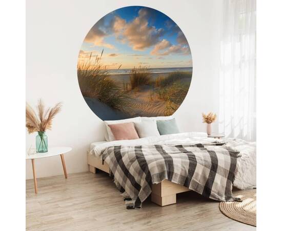 Wallart tapet în formă de cerc „beachlife”, 142,5 cm, 5 image
